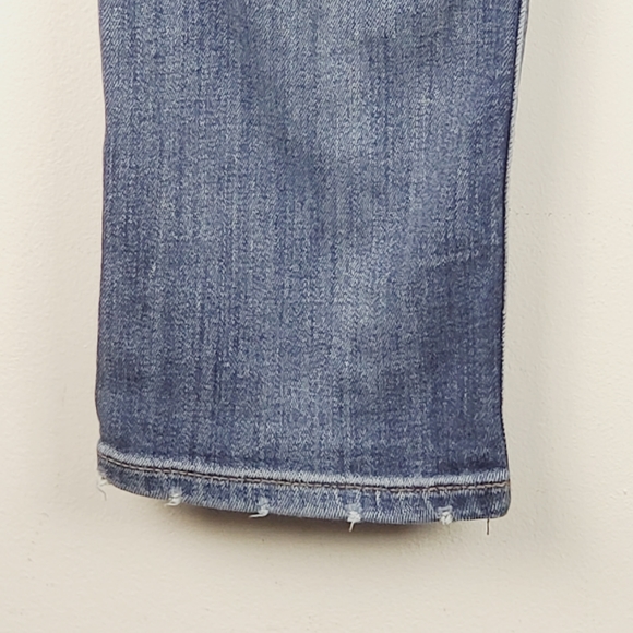 Express Jeans Super Skinny Mid Rise Mid Wash 4R - Picture 10 of 11